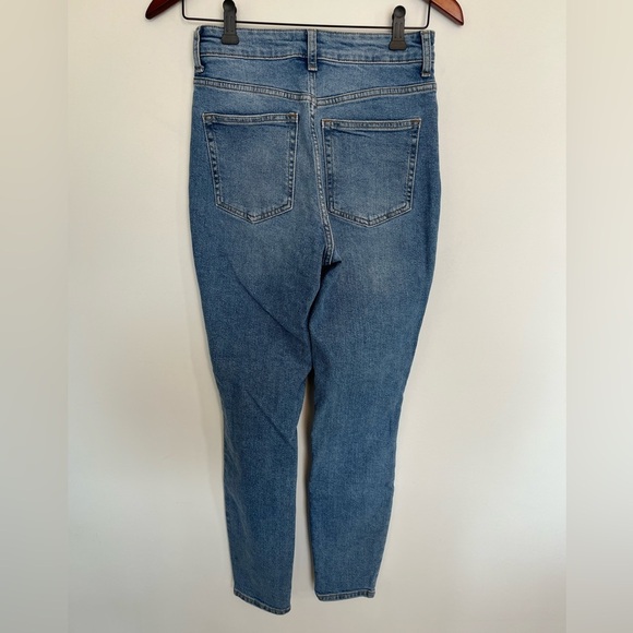 H&M Classic skinny distressed Blue Jeans size 6 - Picture 2 of 5